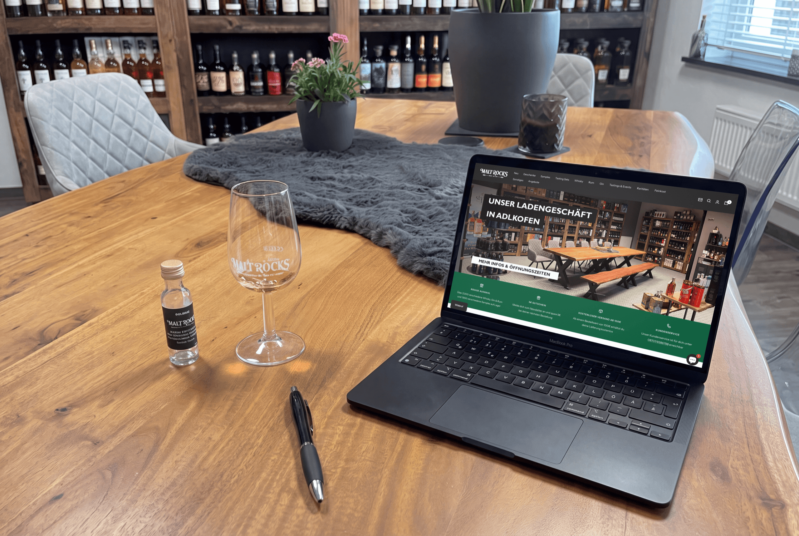 Malt Rocks — Online-Shop für Whisky-, Gin- und Rum-Samples