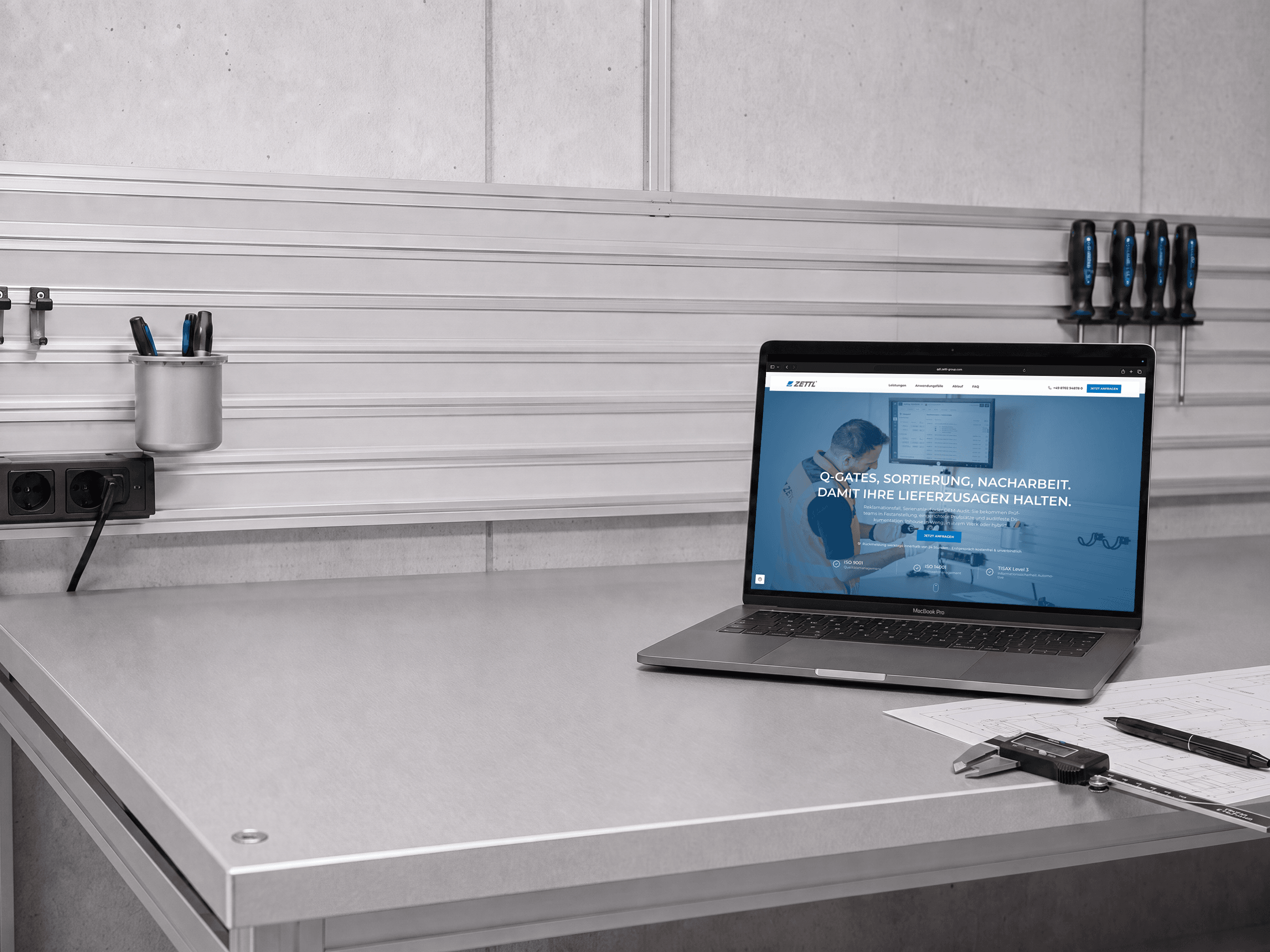 Zettl Group — Landingpage & Google-Ads-Kampagne für Qualitätsdienstleistungen